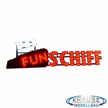Fun Schiff Schriftzugplatine adressierbare Pixel LEDs passend für Faller 140420