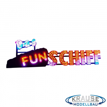Fun Schiff Schriftzugplatine adressierbare Pixel LEDs passend für Faller 140420