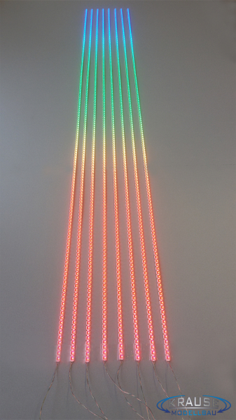 Beleuchtung Lichtleisten Hauptmast Modell Power Tower adressierbare RGB  Pixel LEDs - Krause Modellbau