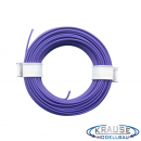 Schaltlitze Miniaturkabel Litze flexibel LIY 0,14 mm² violett 10 Meter Ring